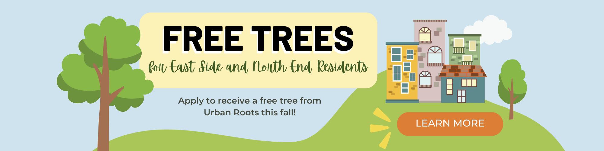 Apply to receive a free tree