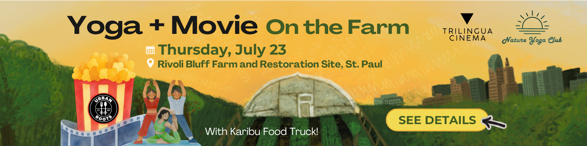 Yoga & Movie on the Farm